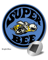 Dodge Super Bee Round Emblem Round Fridge Magnet