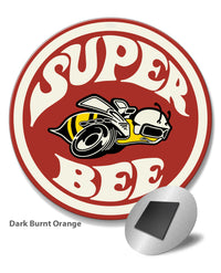 Dodge Super Bee Round Emblem Round Fridge Magnet