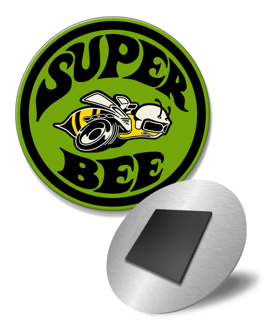 Dodge Super Bee Round Emblem Round Fridge Magnet – Legend Lines