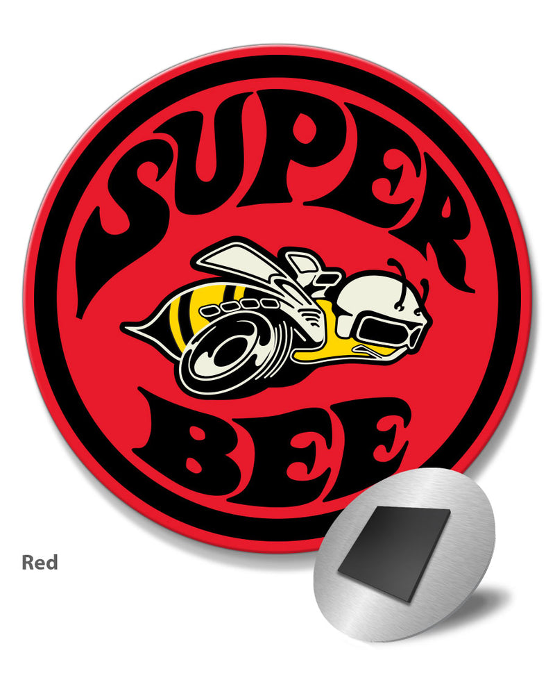 Dodge Super Bee Round Emblem Round Fridge Magnet