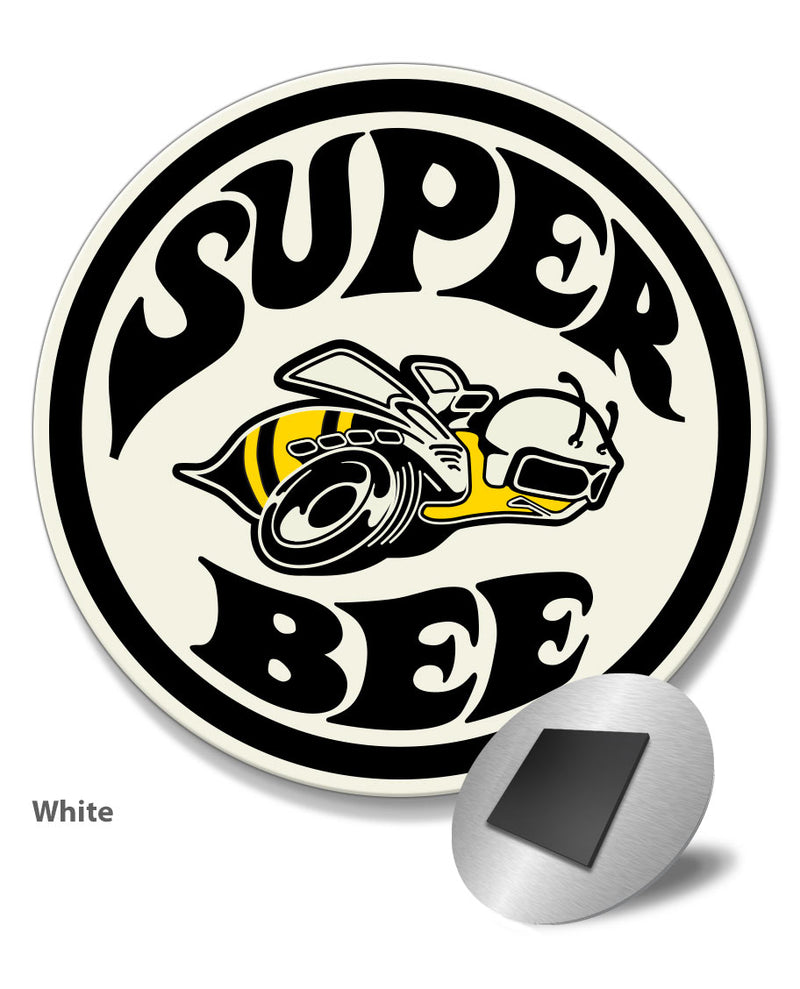 Dodge Super Bee Round Emblem Round Fridge Magnet