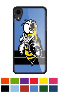 Dodge Super Bee Illustration Smartphone Case - Racing Stripes - Emblem