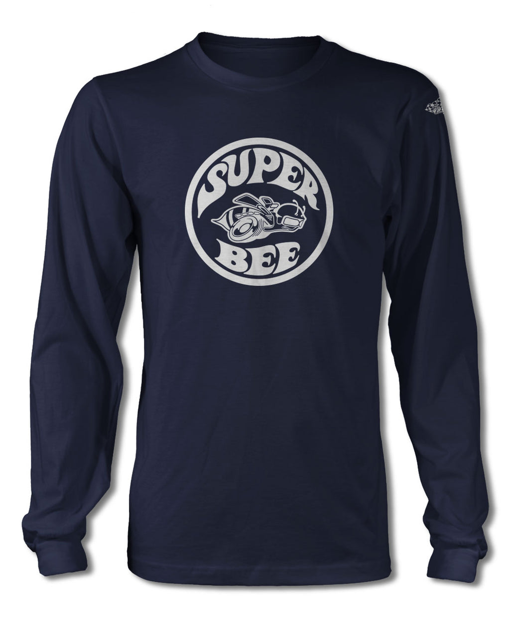 Dodge Super Bee Round Large Emblem T-Shirt - Long Sleeves - Emblem