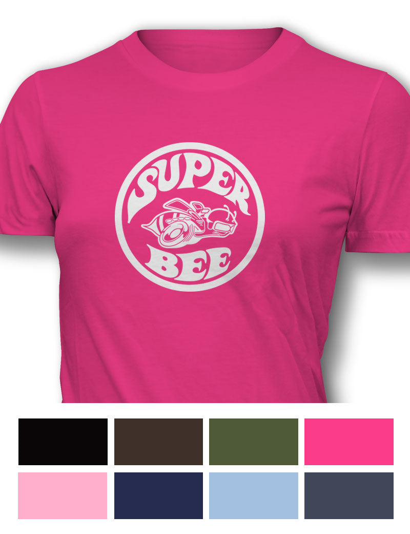 Dodge Super Bee Round Large Emblem T-Shirt - Women - Emblem