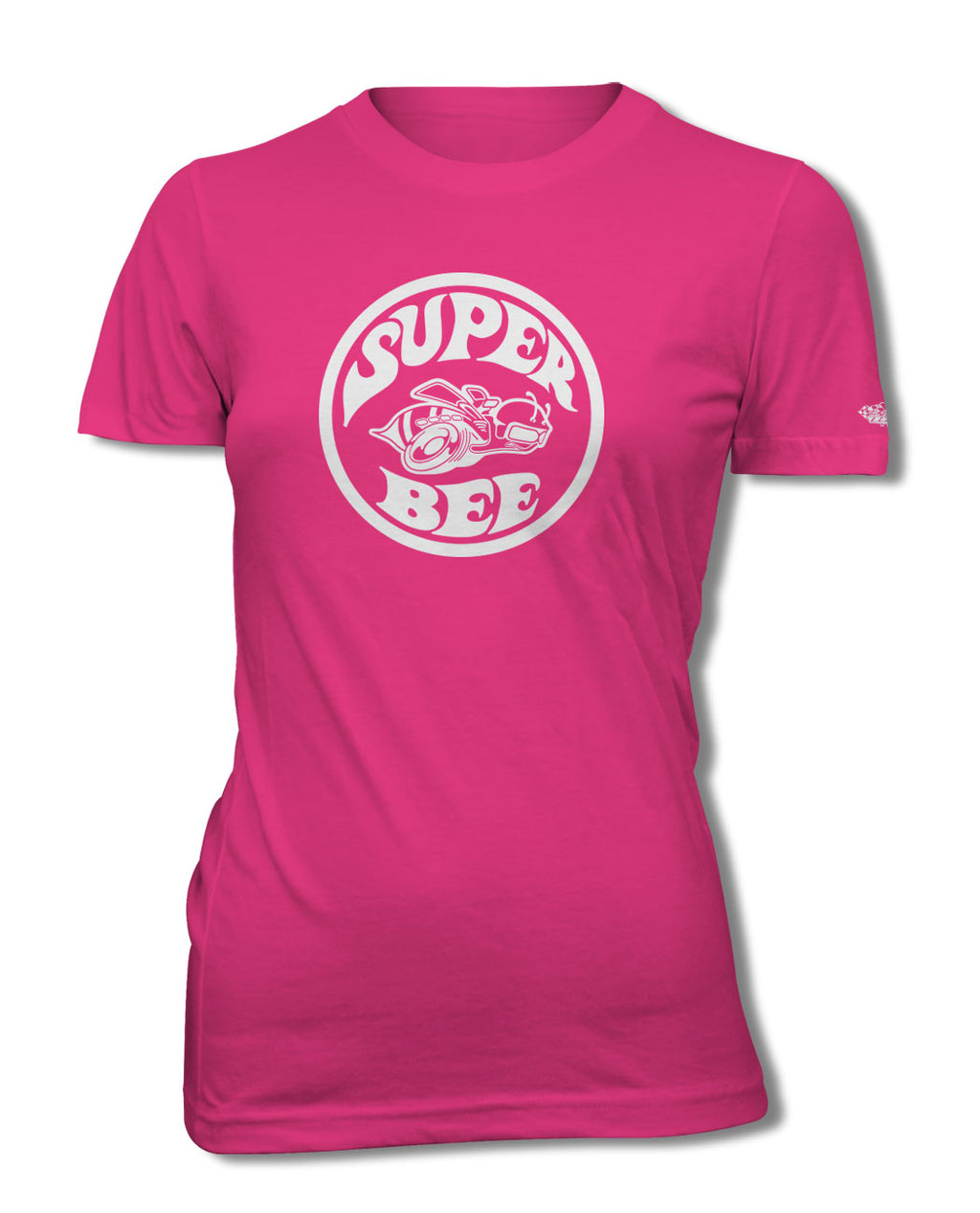 Dodge Super Bee Round Large Emblem T-Shirt - Women - Emblem