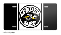 Dodge Super Bee Round Emblem Novelty License Plate