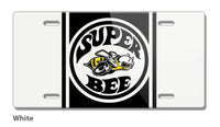 Dodge Super Bee Round Emblem Novelty License Plate