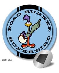 1970 Plymouth Road Runner Superbird Emblem Novelty Round Fridge Magnet