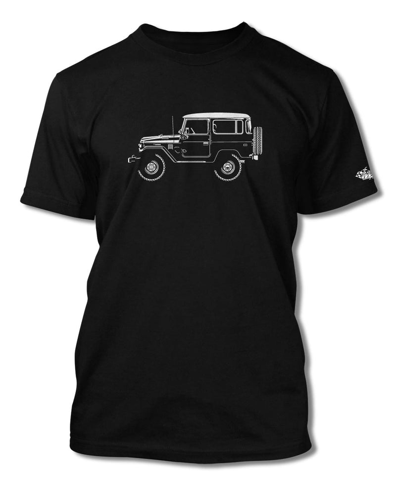 Toyota BJ40 FJ40 Land Cruiser 4x4 T-Shirt - Men - Side View