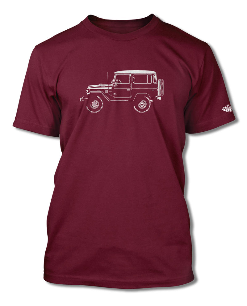 Toyota BJ40 FJ40 Land Cruiser 4x4 T-Shirt - Men - Side View