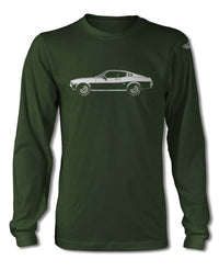 Toyota Celica Liftback 1973 – 1977 T-Shirt - Long Sleeves - Side View