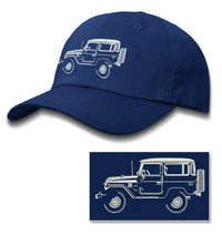 Toyota BJ40 FJ40 Land Cruiser 4x4 Baseball Cap for Men & Women