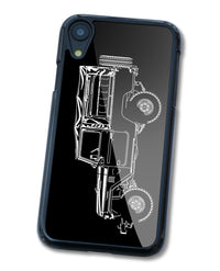 Toyota BJ43 FJ43 Land Cruiser 4x4 Smartphone Case - Side View