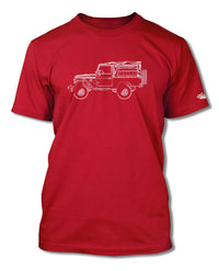 Toyota BJ43 FJ43 Land Cruiser 4x4 T-Shirt - Men - Side View