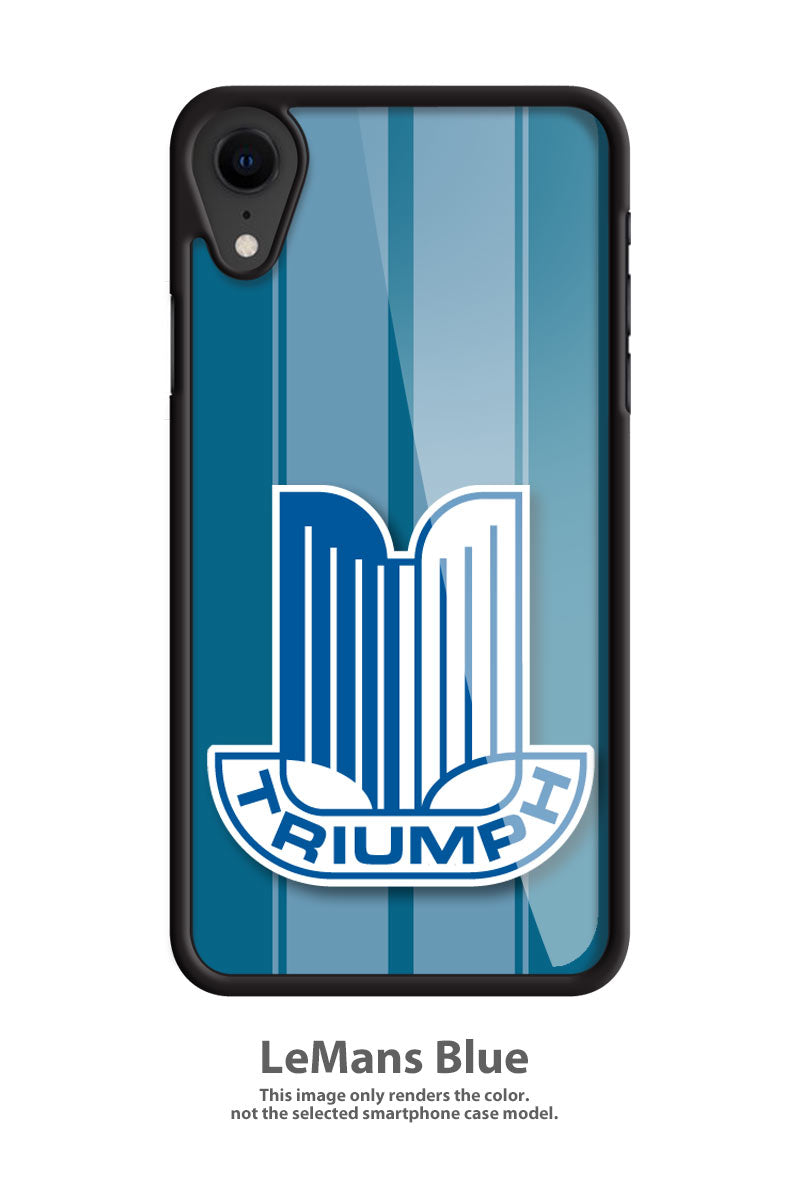 Triumph Badge Emblem Smartphone Case - Racing Stripes