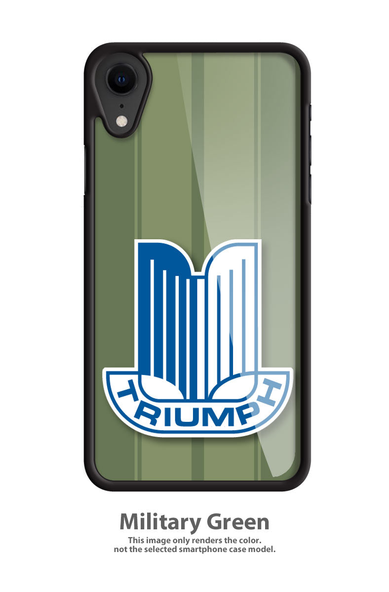 Triumph Badge Emblem Smartphone Case - Racing Stripes