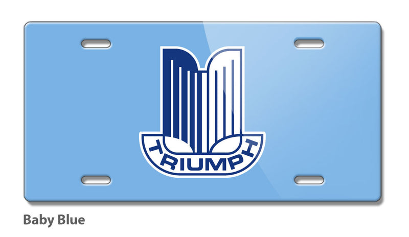 Triumph Badge Emblem Novelty License Plate - Vintage Emblem