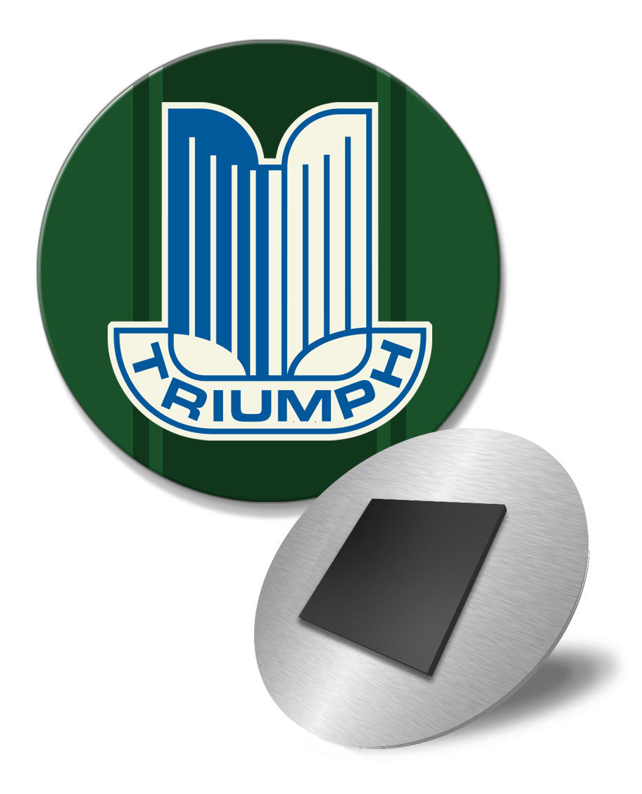 Triumph Emblem Round Fridge Magnet