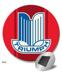 Triumph Emblem Round Fridge Magnet