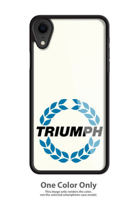 Triumph Wreath Badge Emblem Smartphone Case - Racing Stripes