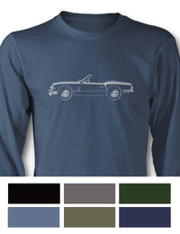 Triumph Spitfire MKI MKII Convertible Long Sleeve T-Shirt - Side View