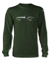 Triumph TR2 TR3 Convertible T-Shirt - Long Sleeves - Side View