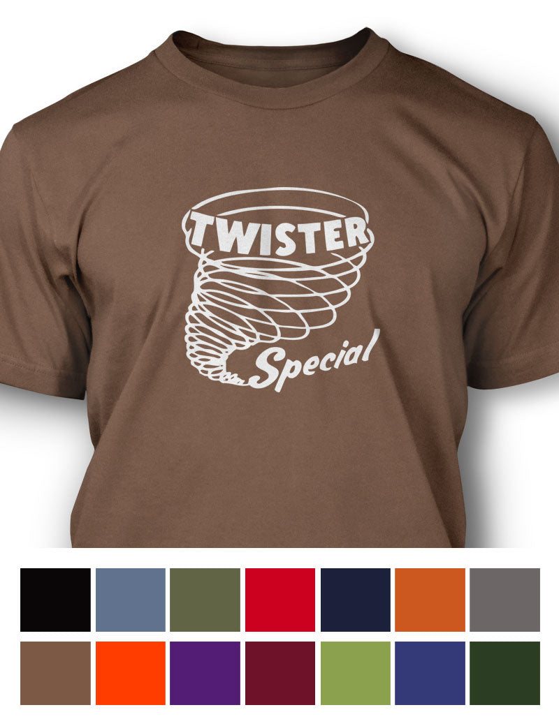 Ford Mustang Twister Mach 1 Emblem 1970 T-Shirt - Men - Emblem
