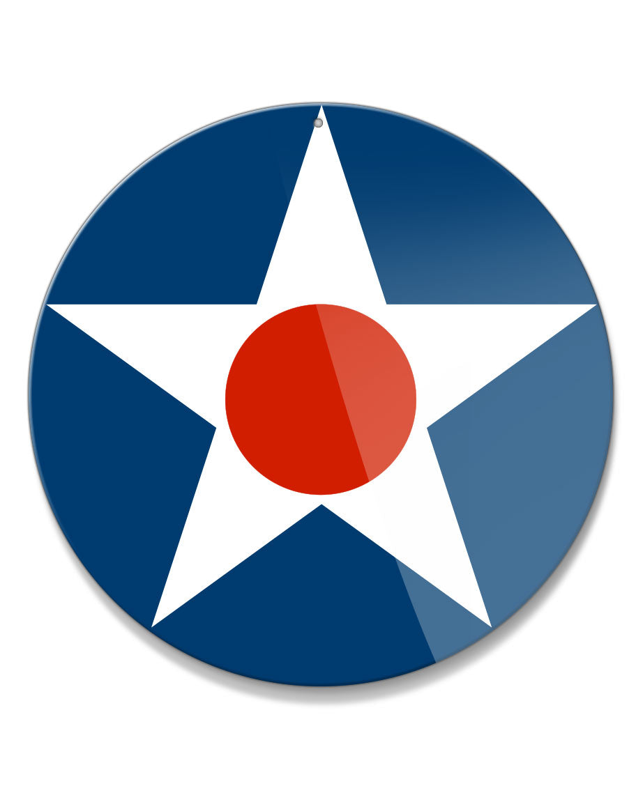 U.S. Air Force Roundel 1919 - 1942 Aluminum Sign