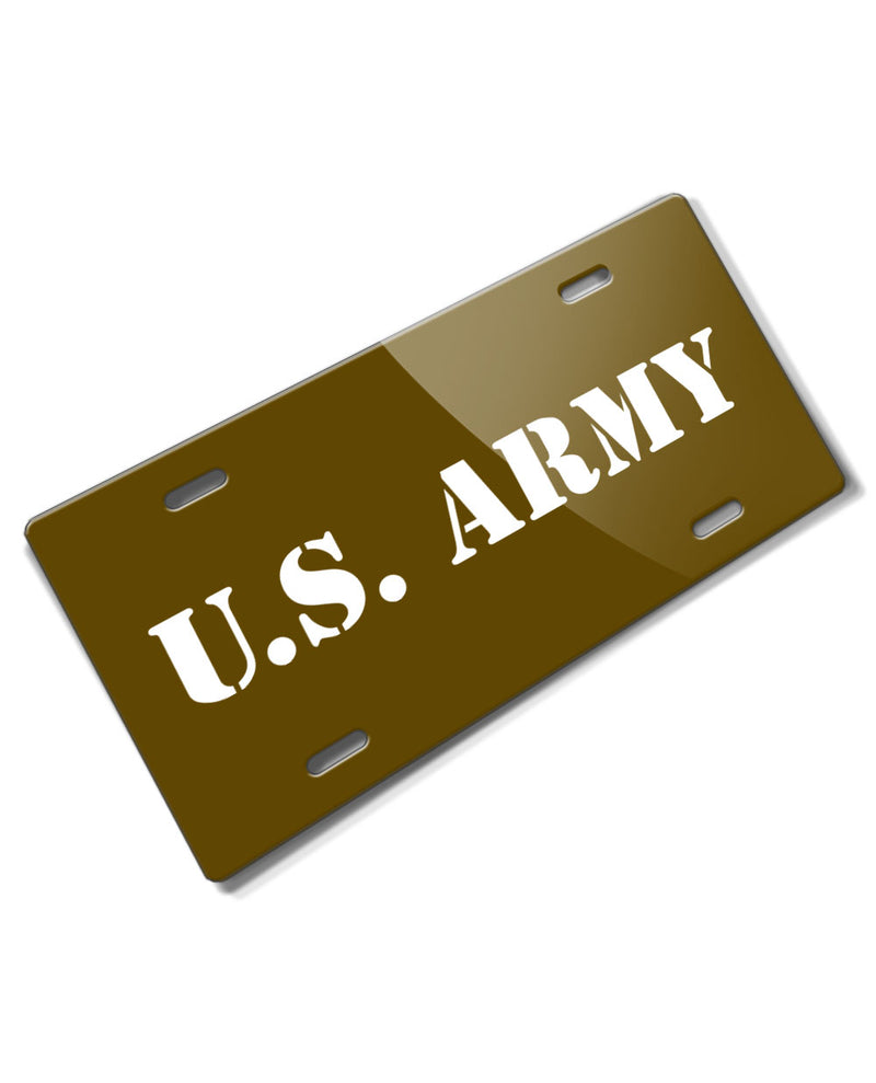 U.S. ARMY Novelty License Plate