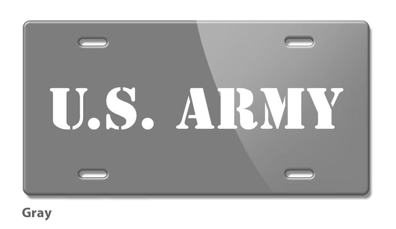 U.S. ARMY Novelty License Plate