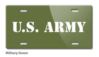 U.S. ARMY Novelty License Plate