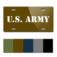 U.S. ARMY Novelty License Plate