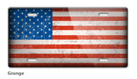American Flag Novelty License Plate