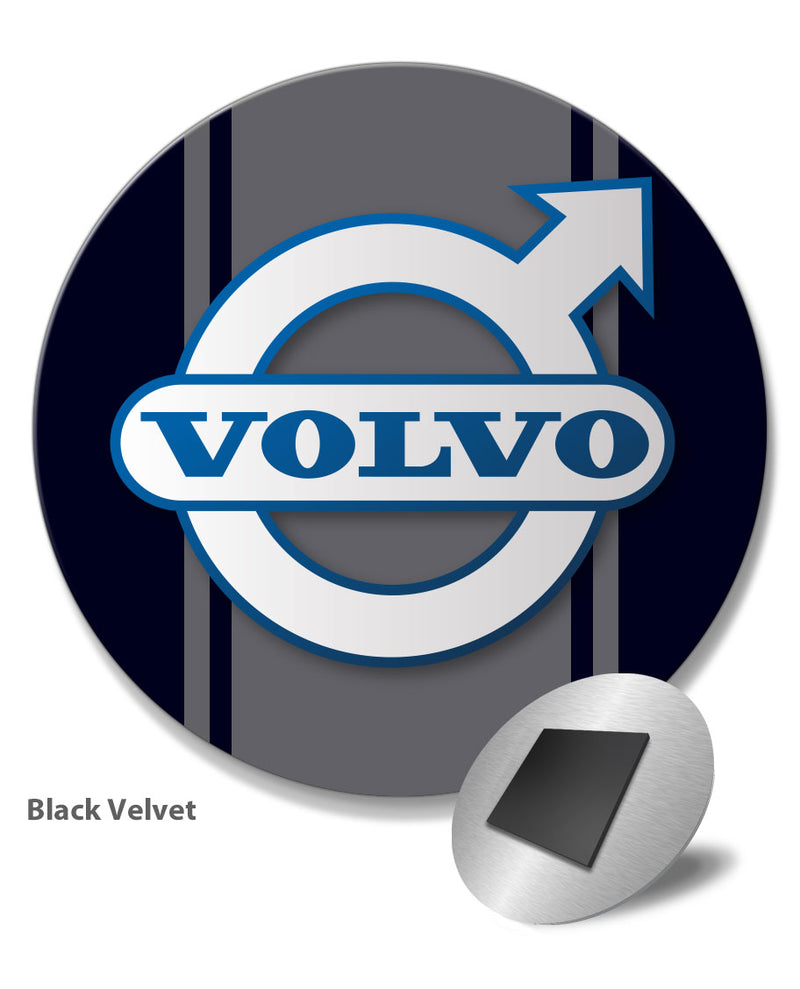 Volvo Emblem Round Fridge Magnet