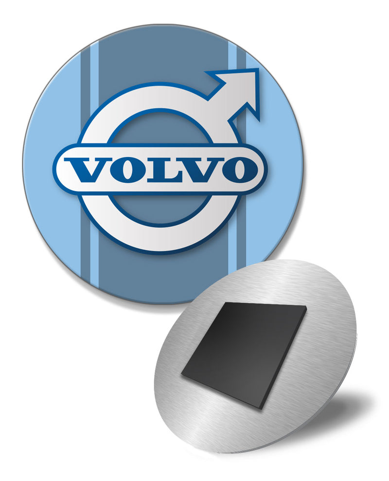 Volvo Emblem Round Fridge Magnet