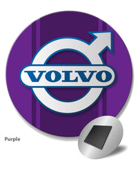 Volvo Emblem Round Fridge Magnet