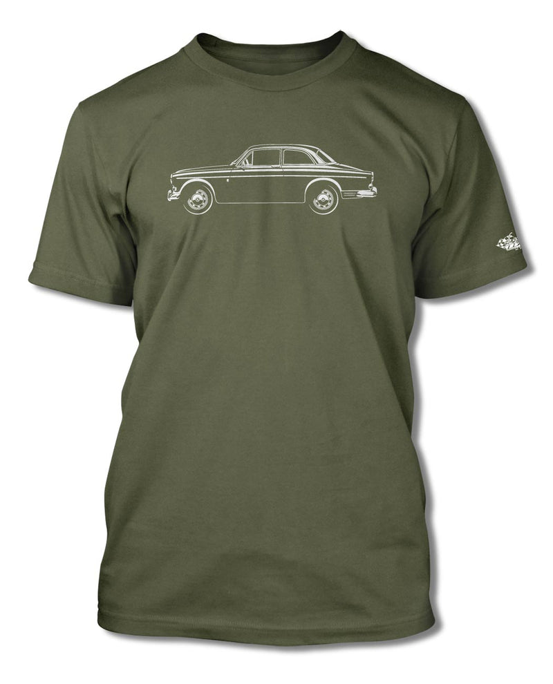 Volvo P120 P122S Amazon Coupe T-Shirt - Men - Side View