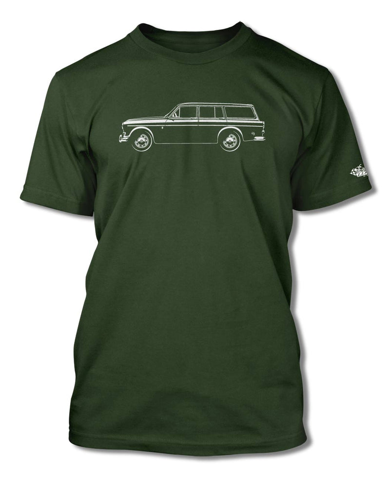 Volvo P210 P220 Amazon Station Wagon T-Shirt - Men - Side View