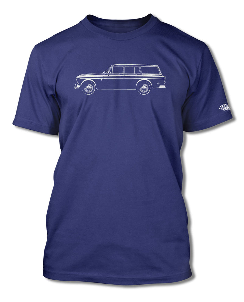 Volvo P210 P220 Amazon Station Wagon T-Shirt - Men - Side View