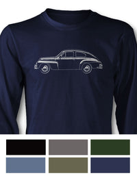 Volvo PV544 Coupe Long Sleeve T-Shirt - Side View