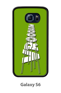 VROOOAAW Speeding Design Smartphone Case - Side View