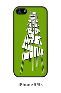 VROOOAAW Speeding Design Smartphone Case - Side View