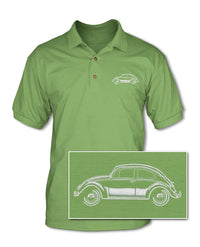 Volkswagen Beetle Classic - Adult Pique Polo Shirt - Side View