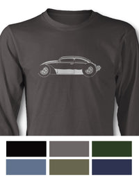 Volkswagen Beetle "VolksRod" Long Sleeve T-Shirt - Side View