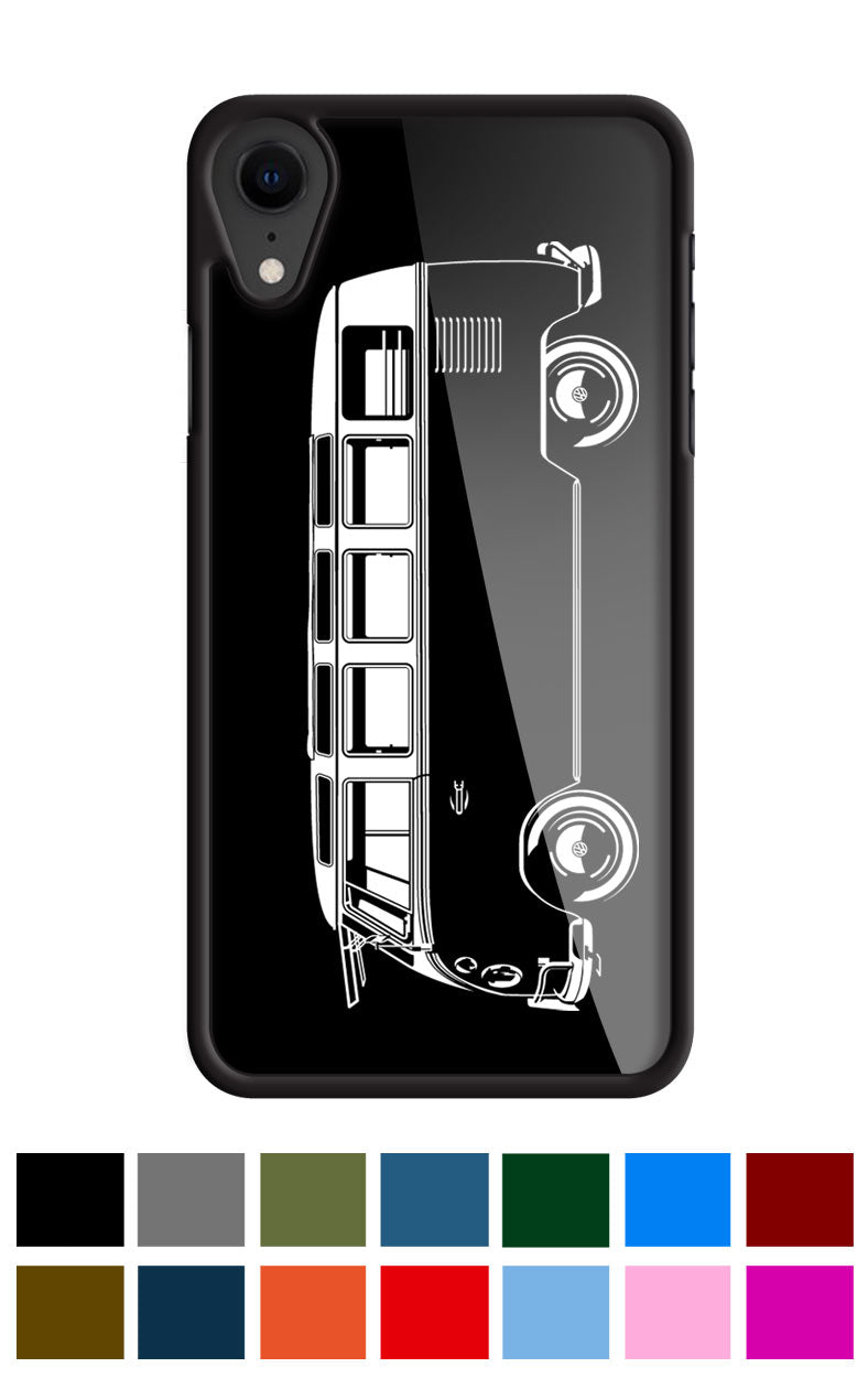 Volkswagen Kombi Samba 21 windows Smartphone Case - Side View