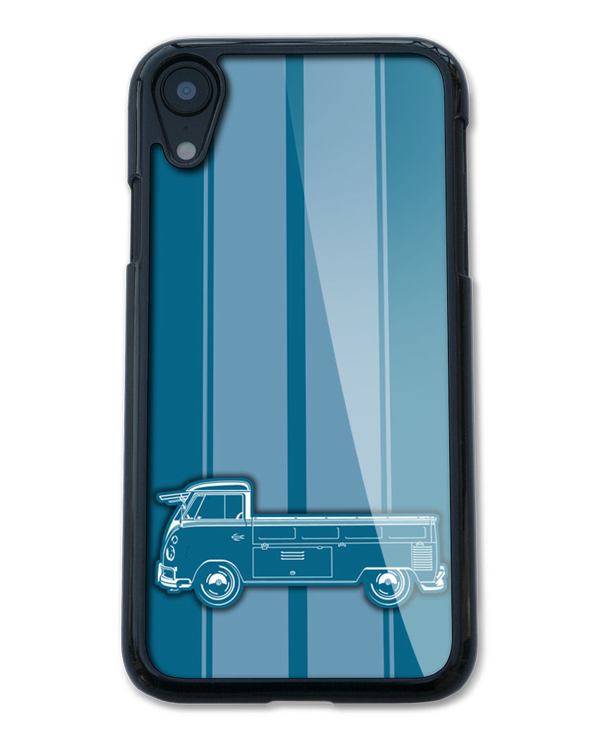 Volkswagen Kombi Utility Pickup Open Bed Smartphone Case - Racing Stripes
