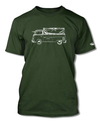 Volkswagen Kombi Utility Pickup Covered Bed T-Shirt - Men - Side View