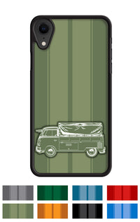 Volkswagen Kombi Utility Pickup Covered Bed Smartphone Case - Racing Stripes
