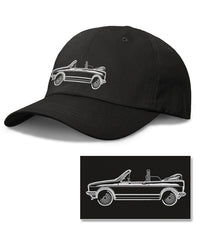 Volkswagen Golf Rabbit Cabriolet Convertible - Baseball Cap for Men & Women - Side View