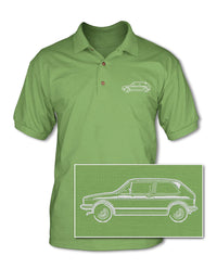 Volkswagen Golf Rabbit GTI - Adult Pique Polo Shirt - Side View